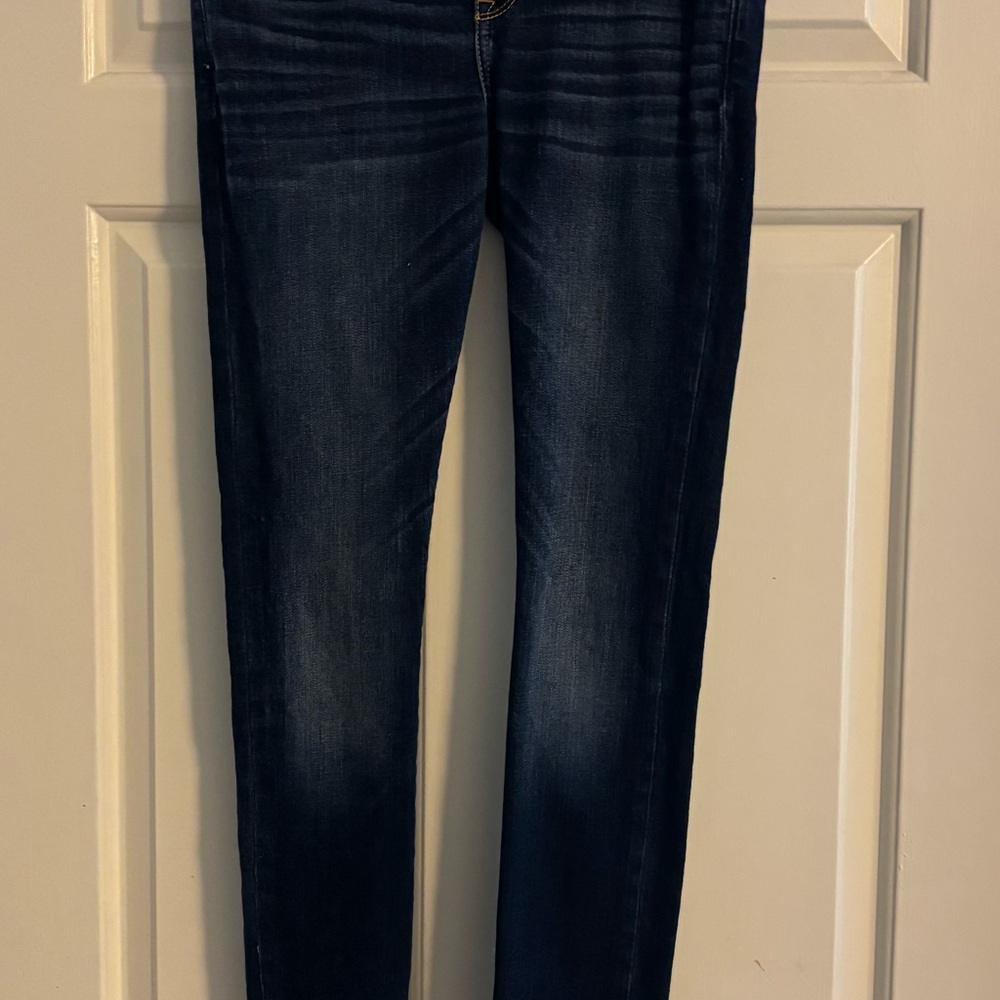 Abercrombie & Fitch Deep Indigo Skinny Jeans